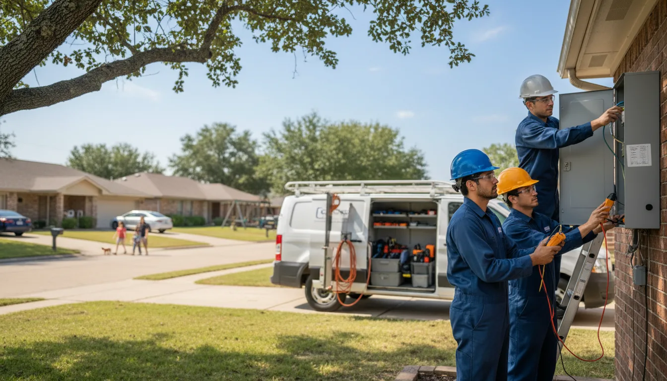 Certified electrician providing emergency electrical services in Danville, IN